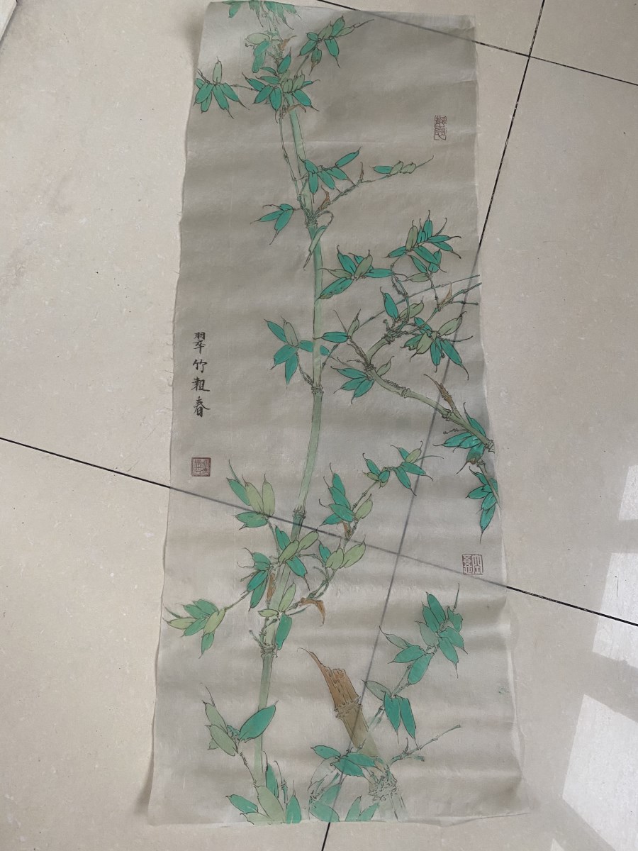 【繪畫(huà)作品】第四客運(yùn)分公司汽車五隊(duì) 胡曉樓《翠竹報(bào)春》.jpg